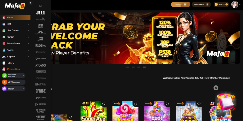 mafa8 jili games is slots from jili games developer