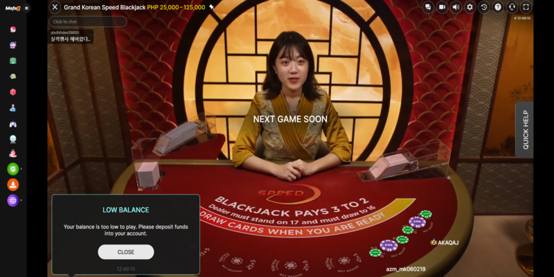 tip for play mafa8 blackjack is choose the right table