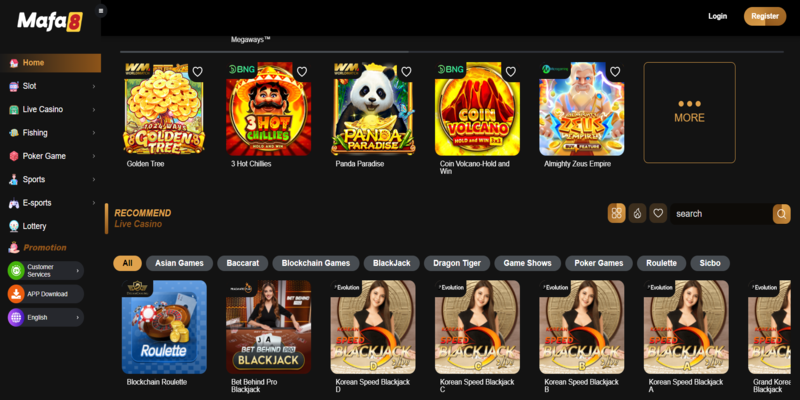 mafa8 casino overview