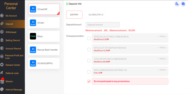 mafa8 deposit limits