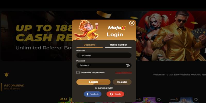 recover account if you forgot your password to mafa8 login