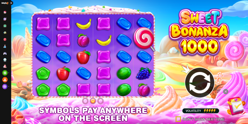 play the mafa8 slot game sweet bonanza on your mobile