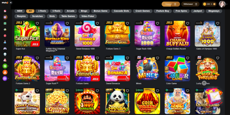 mafa8 slot game collections is all RNG slots